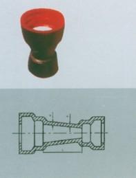 T型接口k9离心球墨铸铁管配套管件