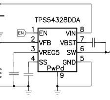供应TPS54328DDAR同步降压转换器