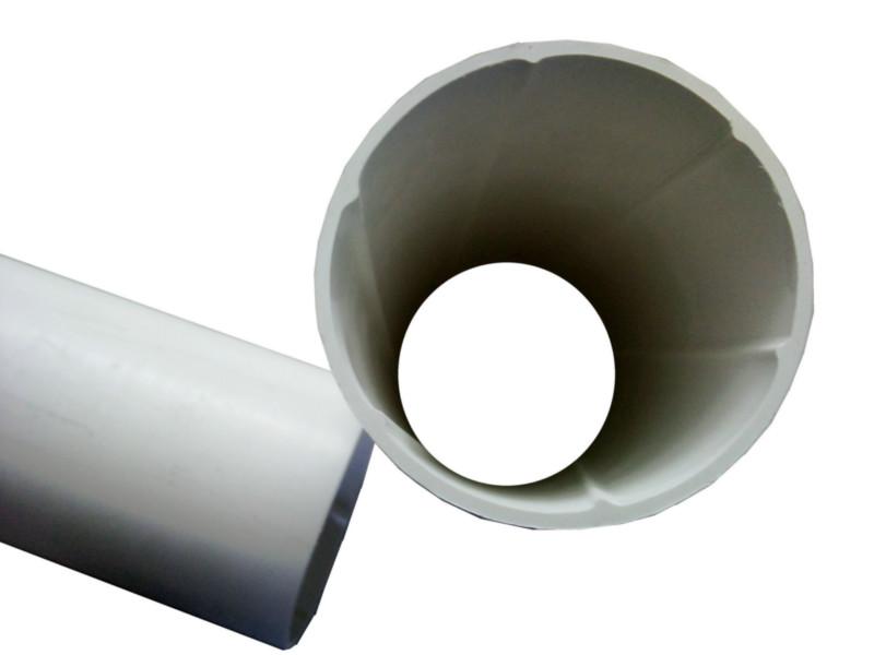 PVC-U内螺旋管pvc塑料排水批发