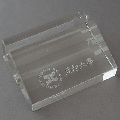 供应南京水晶名片夹、南京水晶商务套装
