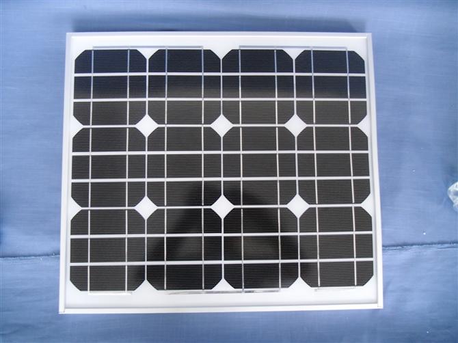 30W单晶硅太阳能电池组件批发
