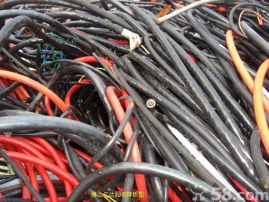 废旧电缆回收深圳高价回收废旧电缆回收价格 物资回收公司