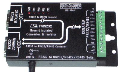 供应RS232接口转换器 工业规格的地电位隔离转换器