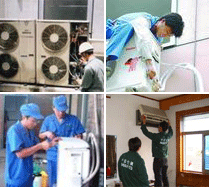 福州专业空调维修,清洗加氨拆装中央空调维修安装保养??图片