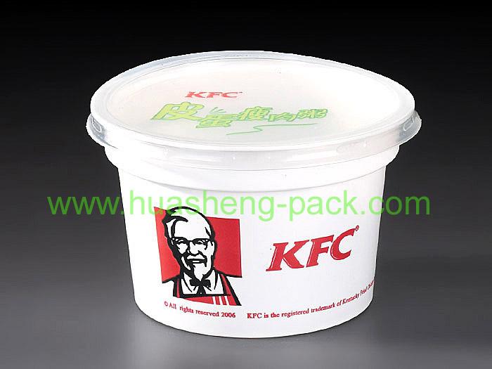 供应KFC肯德基一次性塑料粥碗
