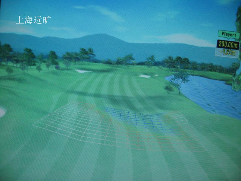 供应室内高尔夫模拟系统图片