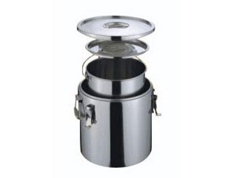 供应YLQF012 不锈钢焖烧桶(复合底内桶)/不锈钢垃圾桶 Y