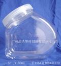 供应斜口塑料瓶、3000毫升广口透明瓶、侧卧塑料瓶、透明塑料罐、广州塑料罐批发图片
