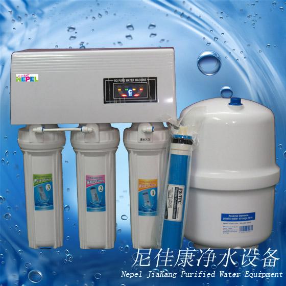 深圳市5级RO全自动冲洗反渗透纯水机厂家供应5级RO全自动冲洗反渗透纯水机