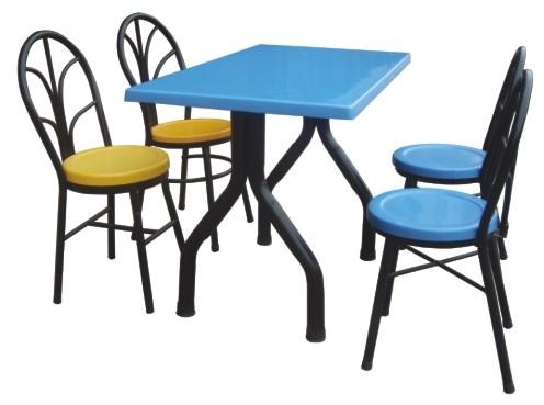 供应连体快餐桌椅图片A51，快餐桌椅，曲木餐桌椅，连体快餐桌椅