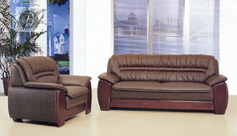 广州哪里卖真皮沙发E13，订购真皮办公沙发首选广州佰正家具厂质量保证