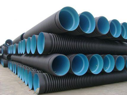供应污水排放管材HDPE双壁波纹管