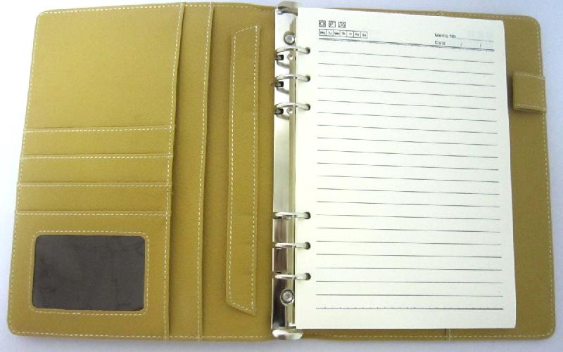供应高档星级酒店用品皮制笔记本 磨砂材质笔记本 可来样订制生产