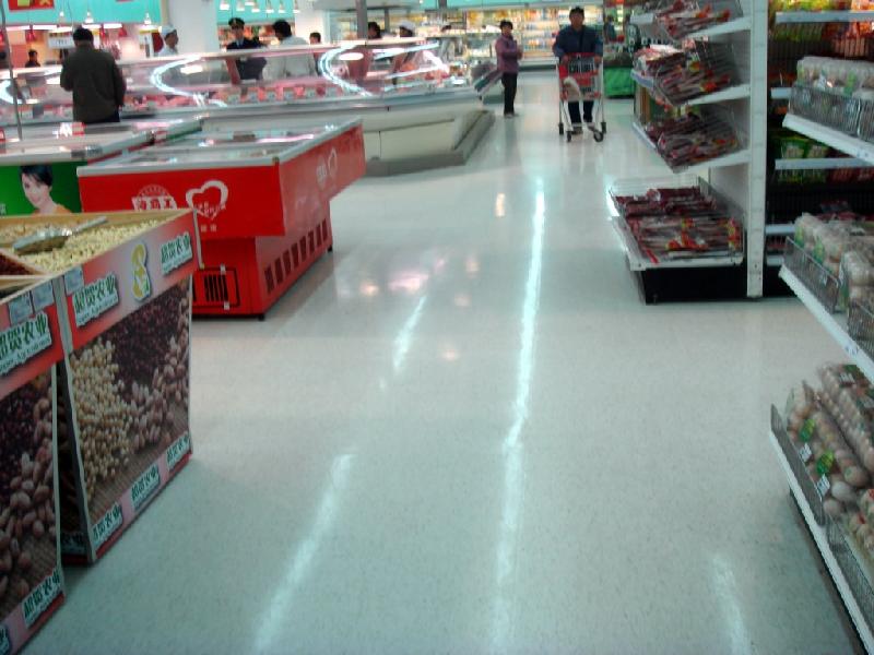 供应商场PVC地板/塑胶地板/超市PVC地板/塑胶地板/橡胶地板