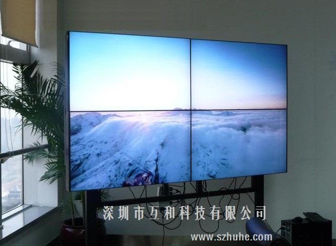 供应深圳安防监控设备55寸液晶拼接墙图片