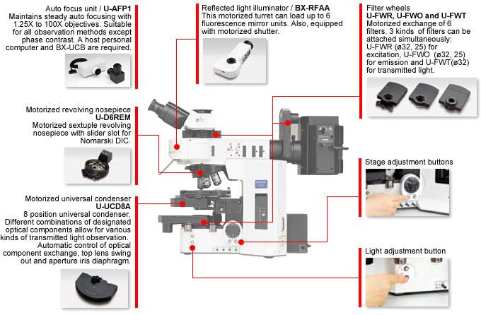 BX51T荧光显微镜奥林巴斯OLYMPUS可增配成像系统