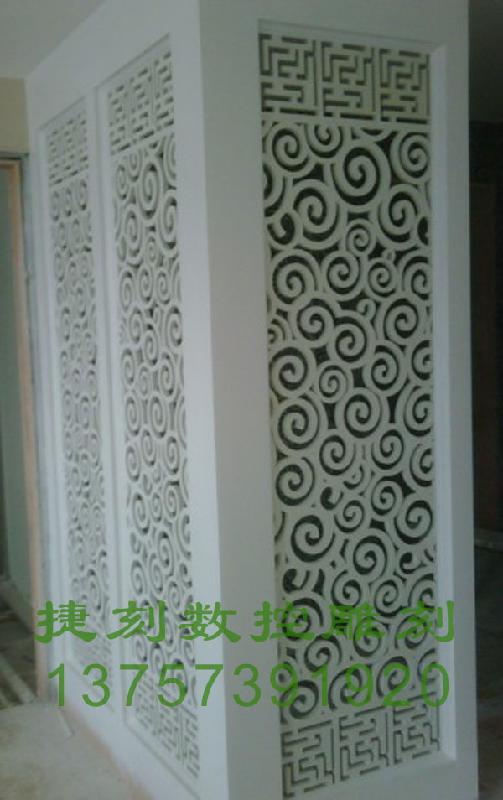 J96雕花板/PVC镂空板/背景墙隔断批发