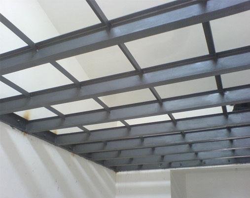 西安钢结构楼梯安装焊接阁楼雨棚批发