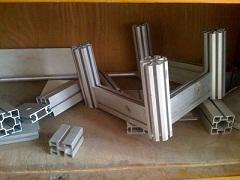 供应铝合金方柱铝型材 北京铝合金方柱铝型材 铝合金方柱铝型材批发