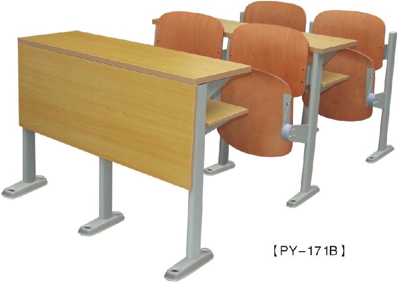 供应学校多媒体阶梯教室课桌椅