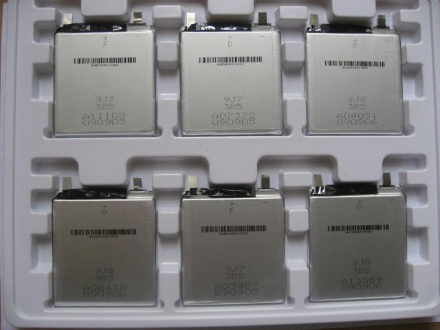 供应三洋原装606168聚合物锂电池图片
