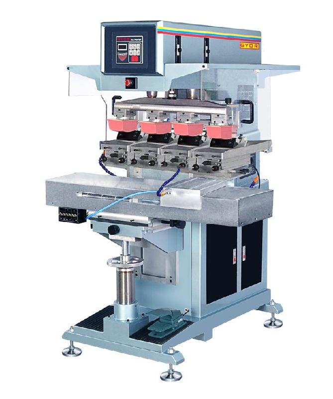供应最好的四色转盘移印机生产厂GN 225-120c4四色转盘油盅机