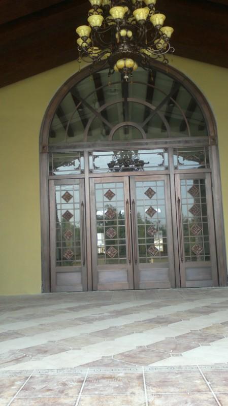 许昌铜门厂|别墅铜门|玻璃铜门|自动门|纯铜门