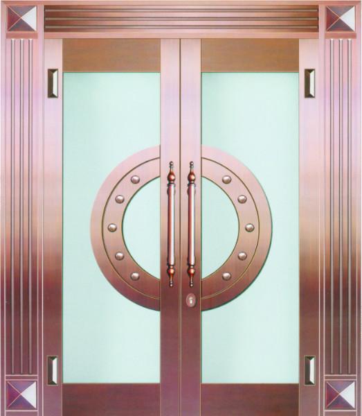 供应安阳玻璃铜门||安阳铜门||真铜门||纯铜门||