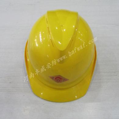 黄色V型进口ABS安全帽批发