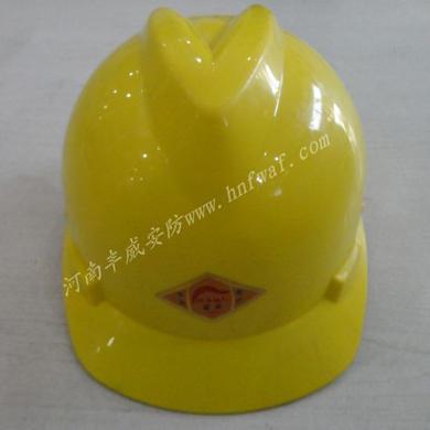 供应黄色V型普通ABS安全帽