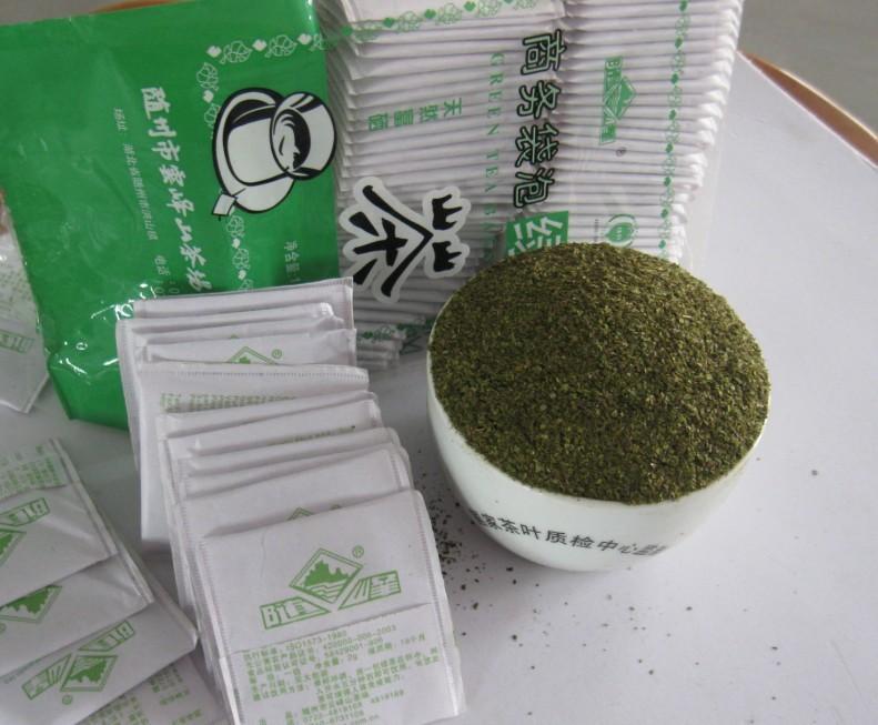 厂价直销袋泡茶原料 绿茶片 14-60目绿片 各种规格的绿碎茶