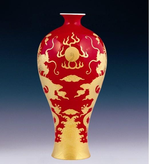 龙年瓷器定制，龙年瓷器定制花瓶，龙年瓷器定制茶具，龙年瓷器定制盘
