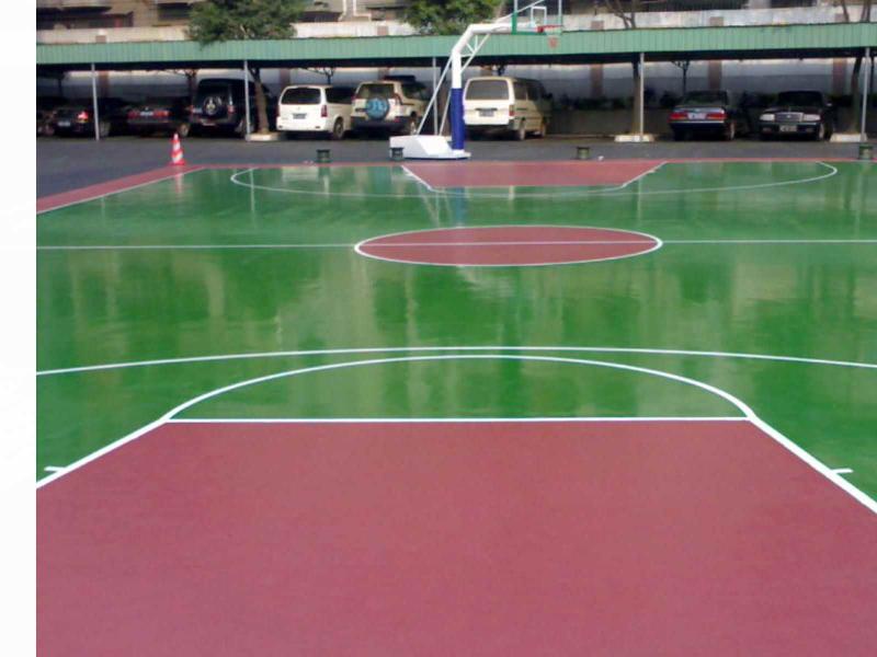 重庆彩色篮球场地坪，重庆彩色篮球场地坪施工队，重庆彩色篮球场地坪施工价格