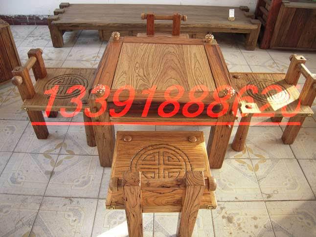 供应北京饭店桌椅回收榆木餐桌椅回收