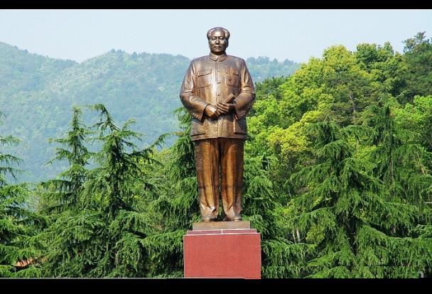 毛泽东开国大典雕像石雕毛主席站像批发