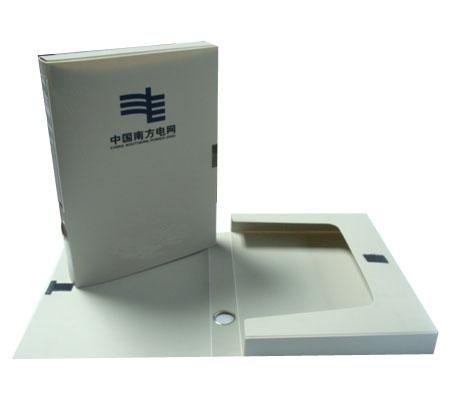 供应深圳档案盒/定做惠州电网档案盒