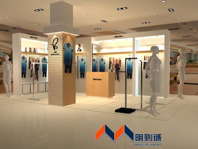 淮安中央商场服装专柜设计与制作批发