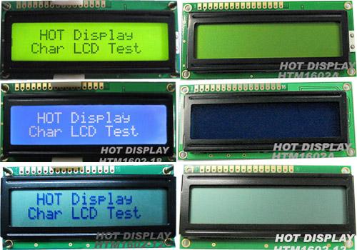 供应字符点阵屏HTM1602B液晶显图片