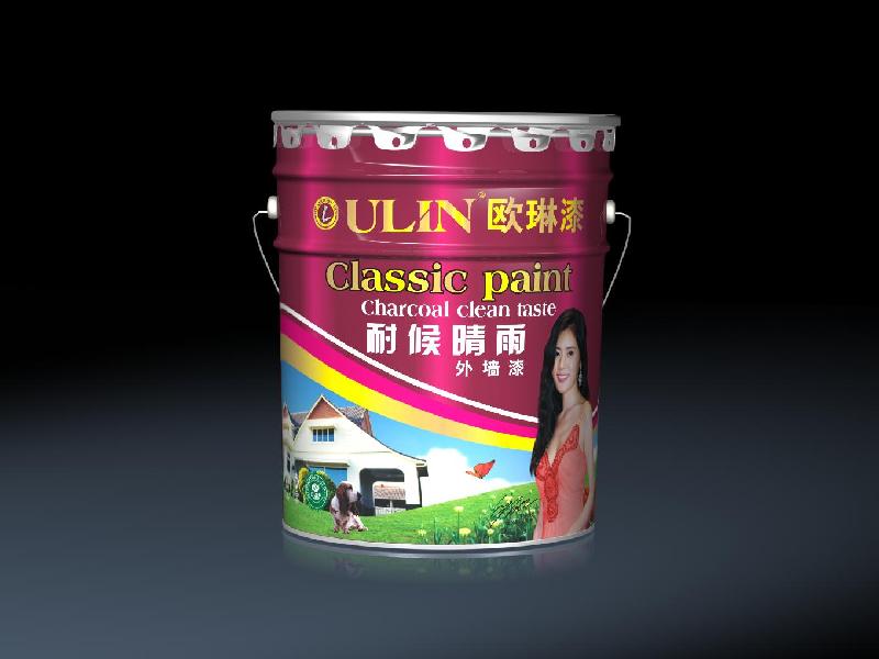 供应中国名牌防霉抗紫外线晴雨外墙漆
