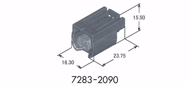 供应用于汽车线束的矢崎YAZAKI连接器7283-