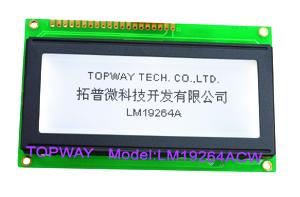 供应192x64点阵LCD液晶显示屏LM19264A