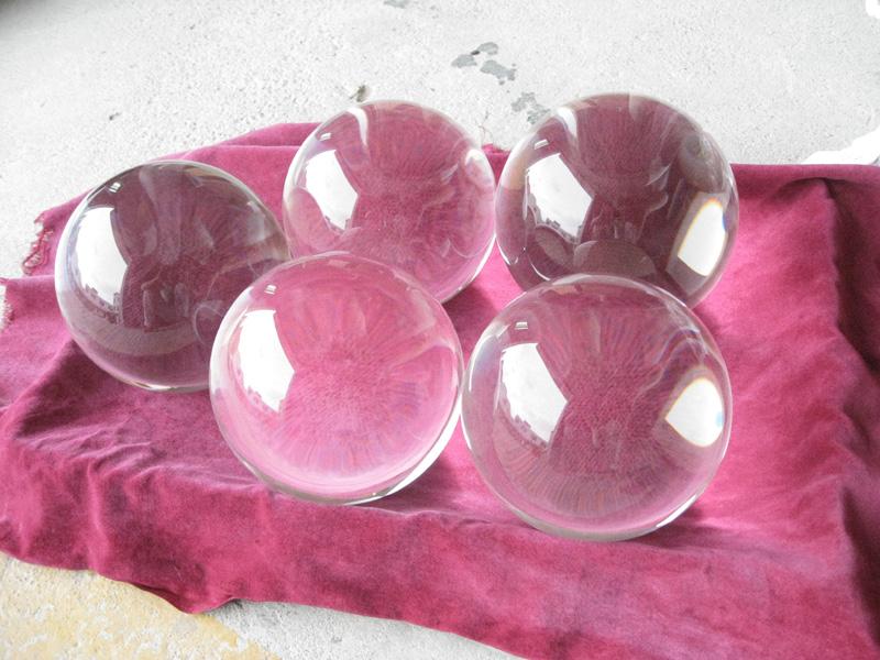供应透明玻璃球 实心玻璃珠 水晶珠 玻璃光珠 （可定做）