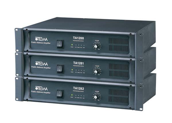 苏州OTEWA智能广播系统，TA1280纯后级广播功放，定压广播苏州