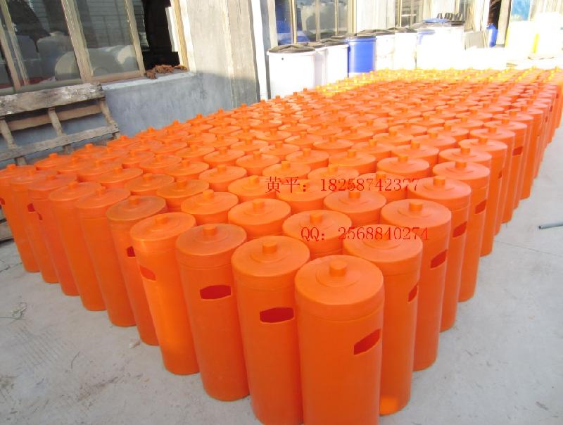 供应圆形塑料浮桶方形塑料浮桶