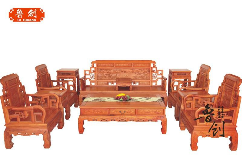供应优质的非洲花梨木家具-红木沙发/东阳红木家具批发/东阳红木家具厂