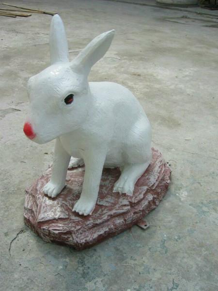 供应仿真小白兔雕塑