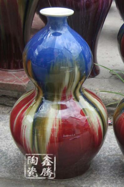 花瓶订做-窑变瓷瓶厂家直销批发