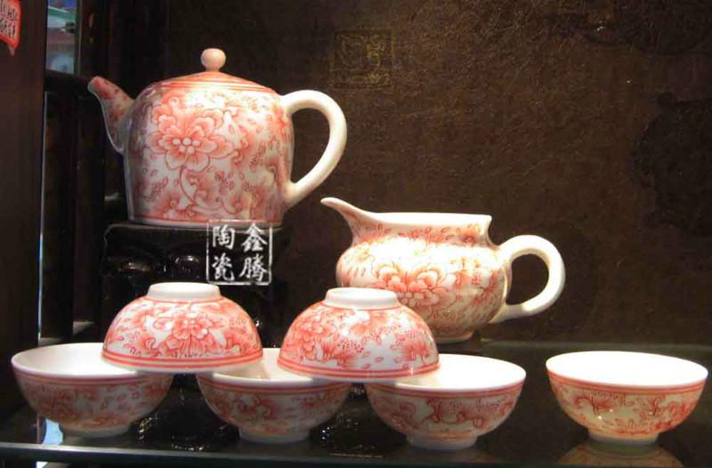 精美礼品-陶瓷餐具-价格-粉彩茶具批发