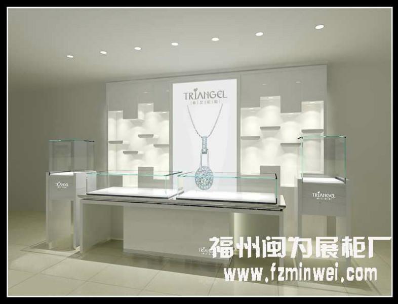 设计制作福州福清珠宝展柜，展架最好的厂家