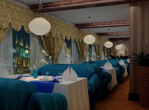 浦东川沙饭店餐馆装修设计要点-正州装饰公司图片